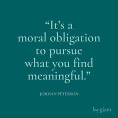 a quote from jordan jefferson on the topic of'it's a normal obligation to pursue what you find and meann