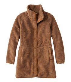 Women's Bean's Sherpa Fleece Coat | Fleece at L.L.Bean Womens Sherpa, Kids Outerwear, Fleece Coat, Womens Fleece, Shop Mens Clothing, Sherpa Fleece, Ll Bean, Coat Fashion, Jacket Outfits