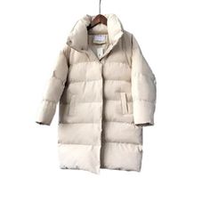 Limited Stock Available - Click "ADD TO CART" To Get Yours Now For 50% OFF 🔥 Don't let the cold keep you from showing off your style. This puffer jacket garment features a completely water-resistant surface and extremely warm padding that is perfectly in tune with the trends. This jacket from Arimonz will give you the optimum comfort and warmth perfect for the winter season! Features: The perfect outfit for winter that provides the warmth and style you need With cotton filling and adequate thic Winter Duck Down Puffer Jacket With Padded Collar, Winter White Down Puffer Outerwear, Winter White Down Puffer Jacket, Winter White Down Outerwear For Winter, Winter White Duck Down Puffer Outerwear, Thick Duck Down Outerwear For Fall, Winter White Puffer Parka For Cold Weather, Long Sleeve Duck Down Quilted Jacket For Cold Weather, Winter White Duck Down Outerwear For Fall