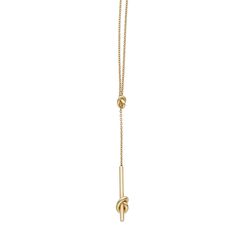 [Diamond Engagement Rings, Diamond Stud Earrings, and Gold Jewelry Online]-Angelucci Jewelry Royal Chain, Gold Lariat Necklace, Cable Chain Necklace, Love Knot, Yellow Gold Chain, Knot Necklace, Lariat Necklace, White Rose Gold, Bar Necklace