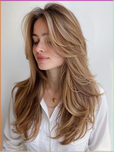 Curtian bangs. Short hair. Easy hairstyle.summer hairstyle. Haircut. Hair color. Hair care. Every day hair #curtains  #braids #braidedhairstyle #hair #hairstyles #haircut #haircolor #haircare #hairgoals #style #stylish #styleblogger #stylingtips #beautyblog #summer #spring #wedding #weddingdress #makeup #outfits #explore Volumous Haircuts For Long Hair, Layered Haircuts For Hair Long, Haircuts Long Hair Layered, Long Layer Wavy Haircut, Haircut Inspo For Long Hair, Cute Hair Cuts For Long Hair, Long Hair Inspo Style, Hair With Layers And Face Framing