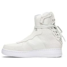 (WMNS) Nike Air Force 1 Rebel XX 'The 1 Reimagined' AO1525-100 (AF1/SNKR/Skate/Women's/High Top/Wear-resistant) Stylish Sneakers, Nike Air Force 1, Skate Shoes, Air Force 1, Nike Air Force, Perfect Pair, High Top, Air Force, High Tops