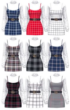 Dress With Turtleneck, The Sims 4 Packs, Sims 4 Expansions, Sims 4 Gameplay, Sims 4 Teen, Sims 4 Dresses, Sims 4 Characters, Sims4 Clothes