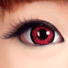 Vassen Cherry Red Contact Lenses Red Contact Lenses, Red Contacts Lenses, Contacts Lenses, Colored Eye Contacts, Eye Contacts, Beautiful Eyes Color, Eye Contact Lenses, Color Contacts