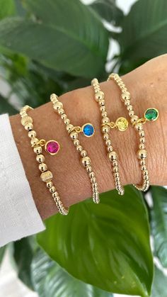 Gold Filled Personalized Bracelet Crystal Colors Jewelry for Mom Meaning Valentine Gift for Her Personalized Bracelet Jewelry Charms Gift - Etsy Mom Meaning, Birthstones Jewelry, Gift Idea For Mom, Crystal Colors, Color Jewelry, Personalized Bracelet, Birthstone Bracelet, Bracelet Crystal, Jewelry Charms