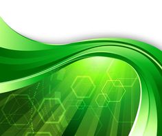 an abstract green background with lines and hexagonal shapes royalty illustration for design purposes