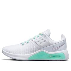 (WMNS) Nike Air Max Bella TR 4 'White Green Glow' CW3398-101 (SNKR/Women's) White Green, Air Max, Nike Air Max, Nike Air, Nike, Green, White