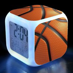 PRICES MAY VARY. ⏰【Bedside Clock Handheld Sized】L x W x H:3.1 x 3.1 x 3.1 inches. ⏰【Led Digital Clock】High-Definition Led Display show you a clear time, date, week, temperature, support for 12-hour and 24-hour time formats. ⏰【7 Color Night Light Alarm Clock】Multi-color night lights can be used as mood light or screen backlight to clearly see the time at night. It's a good for kids sleeping traning, to teach kids when it's time for bed and wake up. ⏰【Alarm Clock for Bedroom】This kids digital cloc Cute Alarm Clocks, Kids Alarm Clock, Light Alarm Clock, Bedside Clock, Clock Home Decor, Boy Girl Bedroom, Teen Boy Room, Clock For Kids