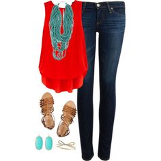 fashion-2016-502 Summer Color Trends, Chique Outfits, Stitch Fix Outfits, Traje Casual, Cute Summer Outfits, Outfit Casual, Outfits Casuales