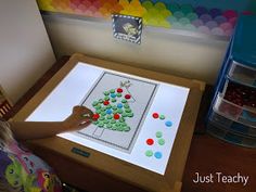 Light Table Activities:Numbers, Shapes, Seasons, Letters, CVC Words, www.JustTeachy.com Light Table Activities, Light Box Activities, Table Activities, Christmas Teaching, Light Board, Light Panel, Christmas School, Preschool Christmas, Christmas Favorites