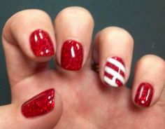 Christmas Nails Acrylic Candy Cane, Candy Cane Fingernails, Sparkly Candy Cane Nails, Candy Cane Stripe Nails, Abolish Ice, Christmas Nails 2022 Candy Cane, Christmas Candy Canes, Gel Nails Long, Ideas For Nails