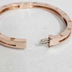 18k Rose gold Bangle + Handmade / Handcrafted Fine Jewelry+ Bracelet Metal type: 18k Rose gold+ Bracelet Length : 6.5 Inches+ 100% Handmade in the U.S.A ** It takes 2 to 3 weeks to complete. ** Timeless 14k Rose Gold Bracelets, Timeless 14k Rose Gold Bracelet, Everyday Luxury 14k Rose Gold Bracelets, Formal Rose Gold 14k Bracelet, Luxury Engraved Rose Gold Bracelet, 14k Rose Gold Tarnish Resistant Bracelets, 14k Rose Gold Tarnish Resistant Diamond Bracelet, Rose Gold 14k Tarnish Resistant Bracelets, Elegant 14k Pink Gold Bracelets