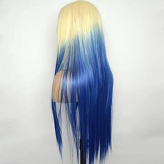 Brand: Allove Hair Hair color: T613/Blue Material: 100% human hair Density: 150%/180%/200% Texture: Straight Hair/Body Wave Hair Lace Front Wig Lace design: 13x4 Lace Front Wig Length: 10-32 inch are available Available people: Everyone Cap Size: Average Size (Head circumference: 54cm-58cm) Feature: Slight bleached knots, Pre plucked, natural hairline, Glueless, Baby Hair Around Processing time: Usually Ship The Order Within 24 Hours After Order Confirm, Except for Weekends and Holidays Delivery Blonde And Blue Wig, 13x4 Lace Front Wig, Blue Wig, Ombre Blonde, Wig Lace, Human Virgin Hair, Body Wave Hair, Wave Hair, Hair Density