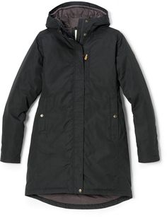 A versatile  lightly padded and weather-resistant jacket  the women's Fjallraven Kiruna Padded insulated parka is suitable for forest walks and everyday wear through the colder months. Fjallraven Women, Down Parka Women, Forest Walks, Insulated Jacket Women, Black Parka, Down Parka, Womens Parka, Rei Co-op, Parka