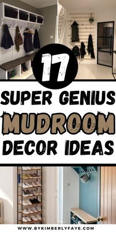 the top ten super genius mudroom decor ideas for men and women in their home