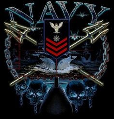 an image of a navy emblem with skulls