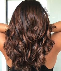 Caramel mocha latte ☕️ #beautybycristen Mocha Brown Hair Color, Mocha Brown Hair, Mocha Color Hair, Chocolate Brown Hair Color, Artistic Hair