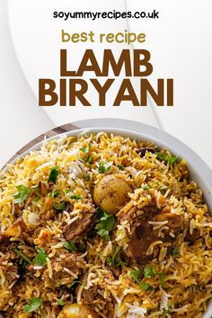 the best recipe for lamb biryani