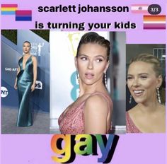 a woman in a pink dress with the caption saying, is turning your kids