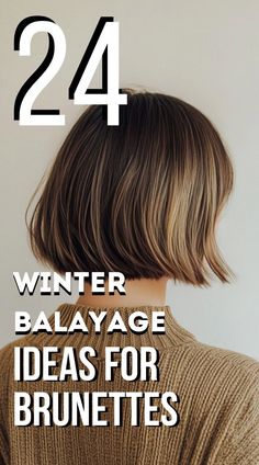 From deep espresso shades to honey highlights, this balayage technique gives you a soft, blended look that’s full of dimension and perfect for winter. A flawless way to refresh your style! #BrunetteBalayage #WinterHairColor #BalayageInspiration" Winter Balayage Short Hair, Winter Hair Highlights Brunettes, Frosted Brown Balayage, Honey Blonde Balayage Asian Hair, Winter Hair Ideas For Brunettes, Brunette Cool Tone Highlights, Brown Hair Cool Tone, Asian Brown Balayage, Winter Blonde Balayage