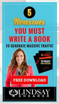 the 5 reason you must write a book to create massive traffic free ebooks for your business