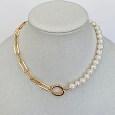 The Other Half, One Half, Gold Paper, Other Half, The Pearl, Chic Accessories, Circle Pattern, Gold Chain Necklace, Staple Pieces