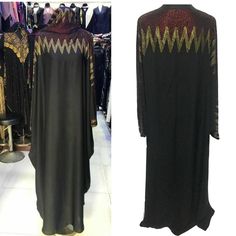 Luxury Women Batwing Abaya Farasha Jalabiya Arab Dress . As a result, comes in original plastic wrap with Hijab included. Beautiful material with a premium feel. Exclusive new design Abaya.      Comes with a scarf   stone works  Fabric: nida  Latest new design!  Suitable for easy iron.   Do not tumble dry.  Dry clean  The scarf is free and it may be little different in colour and design   Abayas are known by many name such as modest Islamic clothing, jilbab, jalabiya Arab rob, long dress, Muslim Long Sleeve Black Agbada For Eid, Black Long Sleeve Agbada For Eid, Gold Long Sleeve Abaya With Dabka, Long Sleeve Agbada For Eid Party, Batwing Abaya, Habits Musulmans, Design Abaya, Arab Dress, Dress Muslim