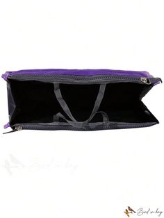 BirdinBag - Ultra-Organizer Cosmetics Bag: Stylish, Multi-Pocket Storage Solution Multifunctional Purple School Bag, School Shoulder Bag With Zipper Pocket In Purple, Purple Shoulder Bag For School With Zipper Pocket, Purple Shoulder Bag With Zipper Pocket For School, Purple Multifunctional Bag For Daily Use, Multifunctional Purple Bag For Daily Use, Purple Travel Shoulder Bag With Zipper, Purple Shoulder Bag With Zipper For Travel, Functional Storage Pouch Bag