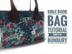 the bible book bag sewing pattern is easy to sew and can be used as a purse