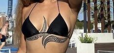 Unique Tattoos Ideas, Hip Thigh Tattoos, Maori Tattoo Designs, Black Girls With Tattoos, Chest Tattoos For Women, Pretty Tattoos For Women, Dope Tattoos For Women, Stylist Tattoos