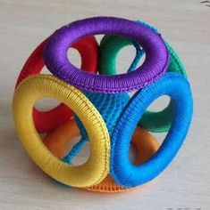 an image of a colorful toy on the table