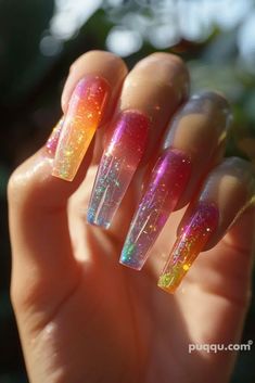 y2k-nails-18 Y2k Nail Designs, Yellow Tips, Nail Parlour, Y2k Nail, Longer Nails, Aesthetic Bow, Bow Nails, Almond Acrylic, Abstract Nail