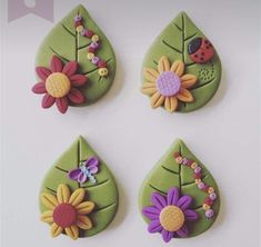 Polymer Clay Magnet, Clay Magnets, Tanah Liat, Clay Crafts Air Dry, Cute Polymer Clay, Clay Ornaments