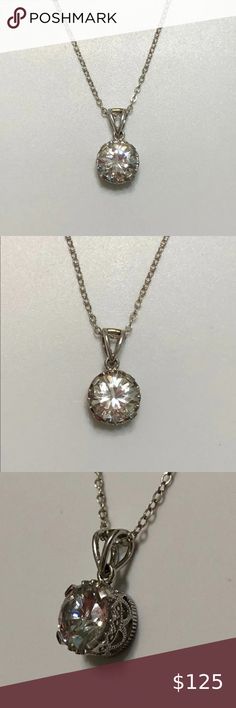 Victorian Sterling Silver Cubic Zirconia Pendant Beautiful Victorian Sterling Silver Cubic Zirconia Pendant.   Excellent preowned condition... jewerly clean out🔆  Measures approximately: 3/4” long x 1/2” wide   10mm Stone   Weights 3.4 grams  Chain is 16” long with spring clasp.  Pendant and chain are both Hallmarked .925 Sterling Silver. Boutique 9 Jewelry Necklaces Long Necklaces, Ladies Boutique, Long Necklace, Clean Out, Womens Jewelry Necklace, Cubic Zirconia, Jewelry Necklaces, 925 Sterling Silver, Necklaces