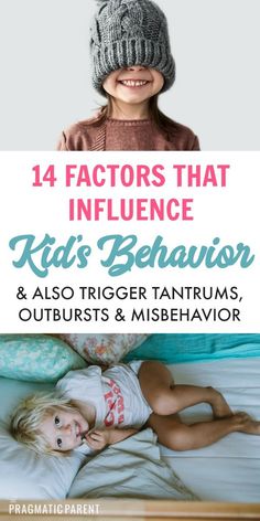 What factors can influence children's behavior and trigger misbehavior including tantrums, outbursts and back talk? 14 Factors that Trigger Challenging Behavior #toddlertantrums #tantrums #childbehavior #toddlerbehavior #kidsmisbehavior #challengingkidsbehavior #positiveparenting via @https://www.pinterest.com/PragmaticParent/ Mentally Strong, Before Baby