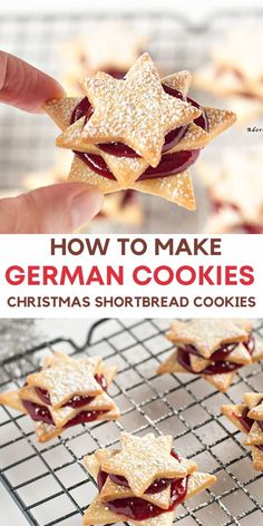 how to make german cookies christmas shortbread cookies