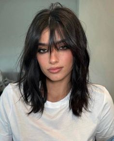 70 Best Variations of a Medium Shag Haircut for 2024 Shaggy Brunette Hair, Cute Shaggy Haircuts, Mid Shag Haircut, Long Bob Styling, Shaggy Haircuts Straight Hair, Long Bobs Haircuts, Shag Haircut Women, Mid Length Shag Haircut