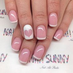 Elegant pink nails Ring Finger Nails, Makijaż Smokey Eye, Her Nails, Dipped Nails