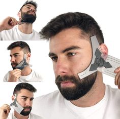 PRICES MAY VARY. 𝐅𝐞𝐞𝐥 𝐀𝐧𝐝 𝐋𝐨𝐨𝐤 𝐘𝐨u𝐫 𝐁𝐞𝐬𝐭: Get ready for a shape you want, perfect shave lines in no time & expensive shaves from the barber! "𝐁𝐞𝐚𝐫𝐝𝐦?𝐧" 𝐆𝐫𝐞𝐚𝐭 𝐆𝐢𝐟𝐭: Perfect present for Christmas Day, Birthday, Anniversary, or any special event. 𝐁𝐞𝐬𝐭 𝐒𝐡𝐚𝐩𝐢𝐧𝐠 & 𝐒𝐭𝐲𝐥𝐢𝐧𝐠 𝐓𝐨𝐨𝐥: Works with a beard trimmer or razor to style your beard & facial hair. 𝐈𝐧𝐧𝐨𝐯𝐚𝐭𝐢𝐯𝐞 ���𝐂𝐮𝐬𝐭𝐨𝐦 𝐃𝐞𝐬𝐢𝐠𝐧: Made from long-lasting and durable high-quality raw Beard Template, Beard Shaping, Beard Shapes, Men Beard, Guide Template, Beard Combs, Awesome Beards, Grow Beard, Styling Brush