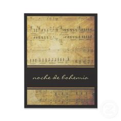 an old sheet music with the words noel de borlenia on it, in gold and black