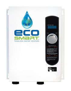 Ecosmart Residential Tankless Electric Water Heater 75A 18W 150 PSI 17 H in. On Demand Water Heater, Tankless Hot Water Heater, Water Heaters, Radiant Floor, Jacuzzi Tub, Bathroom Decorating, Electric Water Heater, Sensors Technology, Tankless Water Heater