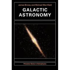 the book galactic astronomy by james binney and michael merfield, with an image of a