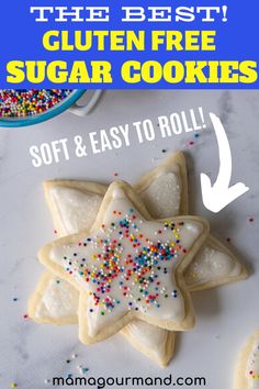 the best gluten free sugar cookies soft and easy to roll