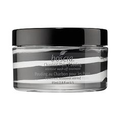 boscia - Charcoal Pore Pudding Intensive Wash-Off Treatment. (definitely giving this a try) Homemade Lip Balm, Green Tea Mask, Homemade Face Masks