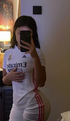 Madrid Girl, Swag Girl Style, Womens Football, Cute Selfie Ideas, Pretty Selfies