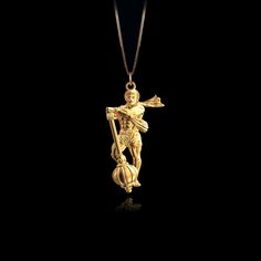 Elevate your faith with our Gold Hanuman Pendant, symbolizing devotion and strength. This solid gold Hanuman necklace captures the essence of the Monkey God. This piece of jewelry is perfect for those seeking a unique and meaningful piece of Hindu faith. PENDANT INFORMATIONThis pendant is made of real, solid gold.• Made in USA• Material: 14k or 18k solid gold• Finish: polished• Height: 1.36" (34,5 mm) x Width: 0.7" (18 mm)• Pendant weight: approx. 6 grams (14k)• Bail: fits up to 4 mm chains• Sol Ceremonial Spiritual Yellow Gold Temple Necklace, Ceremonial Spiritual Temple Necklace, Yellow Gold Amulet Temple Necklace For Rituals, Spiritual Yellow Gold Pendant Temple Necklace, Spiritual Yellow Gold Temple Necklace Hallmarked, Yellow Gold Temple Necklace For Rituals, Spiritual Yellow Gold Temple Necklace For Rituals, Spiritual Brass Temple Necklace For Ceremonial Use, Spiritual Brass Pendant Temple Necklace