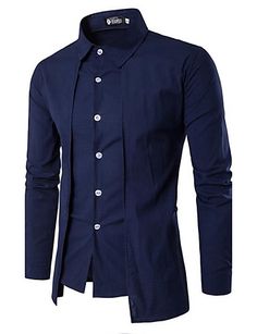 Shirt Dress Pattern, Slim Fit Dress Shirts, The Office Shirts, Tuxedo Shirts, Slim Fit Dresses, Happy Days, Blue Nile, Men's Shirts, Long Sleeve Shirt Dress