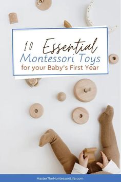 a baby's first year essential montessori toys for babies to play with