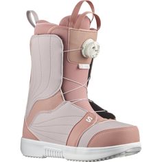 Salomon Pearl BOA Snowboard Boots 2024 - 88 Gear Snowboard Boots Womens, Gold Liner, Womens Snowboard, Heel Grips, Winter Gear, Snowboard Boots, Reduce Weight, The Pearl, Personal Marketing