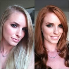 Went from sandy blonde to light auburn at home using one box of clairol nice and easy in natural light auburn. :) blonde to red hair Blonde To Auburn Hair, From Blonde To Red Hair, Blonde To Auburn, Blonde To Red Hair, From Blonde To Red, Blonde To Red, Auburn Blonde, Light Auburn Hair, Blonde Dye